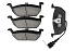 Передние керамические колодки Evolution Sport Z23 для Audi A3, SEAT Leon, Skoda Octavia, Volkswagen Golf