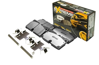 Передние керамические колодки Extreme Truck & Tow Z36 для GMC SIERRA 1500 TK10543