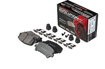 Задние керамические колодки Evolution Sport Z23 для Acura MDX, ZDX, Chevrolet Trailblazer, Honda Odyssey, Pilot