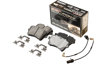 Задние керамические колодки Evolution PLUS Z17 для Audi A6 (C7), A7 (4G), Porsche Macan 2014+