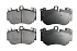 Передние керамические колодки Evolution Sport Z23 для Audi R8, Porsche Cayenne Audi R8, Porsche Cayenne (9PA)