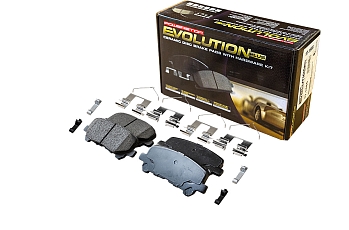 Задние керамические колодки Evolution PLUS Z17 для Acura MDX, ZDX, Chevrolet Trailblazer, Honda Odyssey