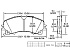 Передние керамические колодки Evolution PLUS Z17 для Infiniti QX50 II, QX55 I, Nissan X-Trail (T32)