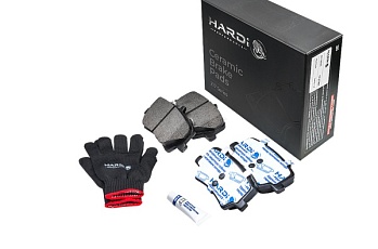 Задние керамические колодки Hardi Z17 Dual-Grip by Powerstop для Geely XINGYUE L KX11