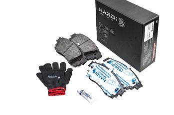 Задние керамические колодки Hardi Z17 Dual-Grip by Powerstop для Toyota AVALON AXXA50L (FAW)