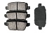 Задние керамические колодки Evolution PLUS Z17 для Ford Focus, Galaxy, Kuga, Mondeo, S-MAX, Land Rover Freelander, Volvo S80, V70, XC70
