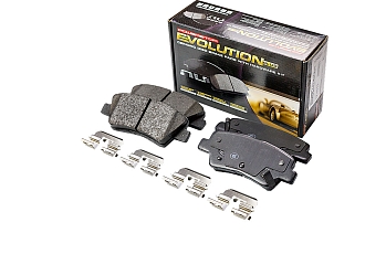 Задние керамические колодки Evolution PLUS Z17 для Changan CS35, Hyundai Elantra, i30, Sonata VII, Tucson III, Kia Ceed, Optima, Proceed, Rio, Sportage, Soul