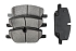Передние керамические колодки Evolution Sport Z23 для Cadillac CT5, XT4, Chevrolet Camaro, Equinox, Opel Insignia