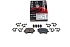 Задние керамические колодки Evolution Sport Z23 для Ford Galaxy II, S-MAX I, Land Rover Freelander II, Volvo S60 II, S80 II, V60 I, V70 III, XC70 II