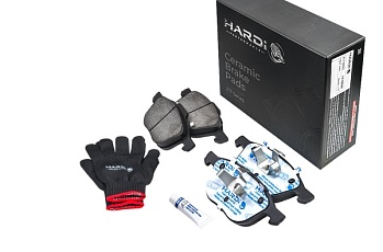 Передние керамические колодки Hardi Z17 Dual-Grip by Powerstop для Ford C-MAX CB3
