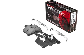 Передние керамические колодки Evolution Sport Z23 для Ford Galaxy II, S-MAX I, Volvo S60 II, S80 II, V60 I, V70 III, XC70 II