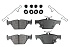 Задние керамические колодки Evolution Sport Z23 для Subaru Forester, Impreza, Legacy, Outback, WRX, XV