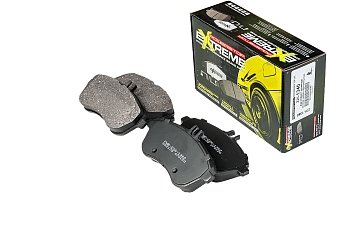 Передние керамические колодки Extreme Street Performance Z26 для Mercedes-Benz C-Класс (W204), E-Класс (W212), SLC (R172), SLK-Класс (R172)