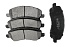 Передние керамические колодки Evolution PLUS Z17 для Citroen C3 Aircross, C4 Aircross, Dodge Caliber, Jeep Compass, Patriot, Mitsubishi ASX, Eclipse, Lancer, Outlander, Peugeot 4008