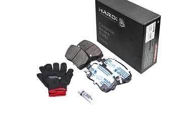 Передние керамические колодки Hardi Z17 Dual-Grip by Powerstop для Suzuki Splash XB32S