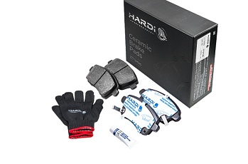Задние керамические колодки Hardi Z17 Dual-Grip by Powerstop для Xcite X-Cross 7 _
