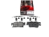 Передние керамические колодки Evolution Sport Z23 для Jeep Grand Cherokee IV (WK, WK2), Mercedes-Benz GL-Класс (X166), GLE (W166), GLE Coupe (C292), GLS (X166), M-Класс (W166)