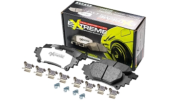 Задние керамические колодки Extreme Street Performance Z26 для Lexus RX III, Toyota Highlander III
