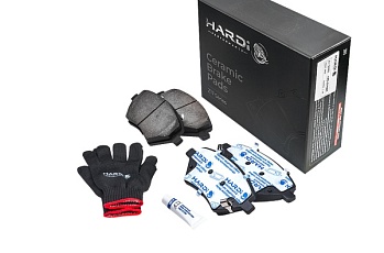 Передние керамические колодки Hardi Z17 Dual-Grip by Powerstop для Geely BINRAY FE-6JA