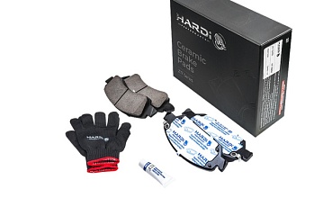Передние керамические колодки Hardi Z17 Dual-Grip by Powerstop для GMC YUKON XL TK10906