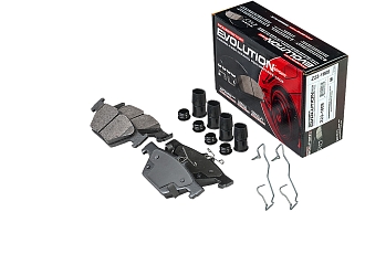 Задние керамические колодки Evolution Sport Z23 для Subaru Forester, Impreza, Legacy, Outback, WRX, XV