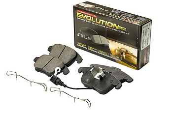 Передние керамические колодки Evolution PLUS Z17 для Audi A1 3DR/5DR HB