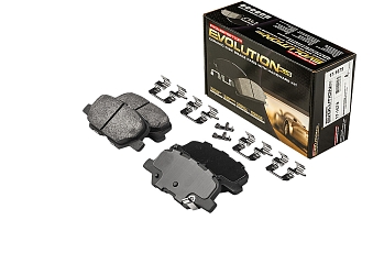 Задние керамические колодки Evolution PLUS Z17 для Changan CS35, CS35PLUS, Citroen C3 Aircross, C4 Aircross, Mazda 3, 6, Mitsubishi ASX, Outlander, Peugeot 4008