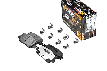 Задние керамические колодки Extreme Truck & Tow Z36 для Hyundai Santa Fe, Kia Sorento