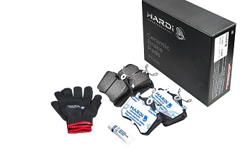 Задние керамические колодки Hardi Z17 Dual-Grip by Powerstop для Audi A2 8Z0