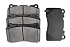 Передние керамические колодки Evolution Sport Z23 для Cadillac, Chevrolet, Ford, Mitsubishi, Opel, Subaru, Tesla