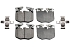 Передние керамические колодки Evolution Sport Z23 для BMW 2, 3, 4, 5, 6, 7, 8 серии, X3, X4, X5, X6, X7, Z4