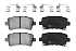 Задние керамические колодки Evolution PLUS Z17 для Cadillac XTS, Chevrolet Impala, Malibu, Opel Insignia