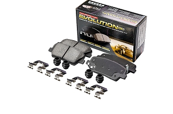 Задние керамические колодки Evolution PLUS Z17 для Genesis G70, Hyundai Equus II, Santa Fe III, Kia K9 (RJ), Sorento II, Stinger