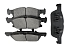 Передние керамические колодки Evolution Sport Z23 для Changan CS95, Ford Focus IV, Galaxy III, Kuga III, S-MAX II