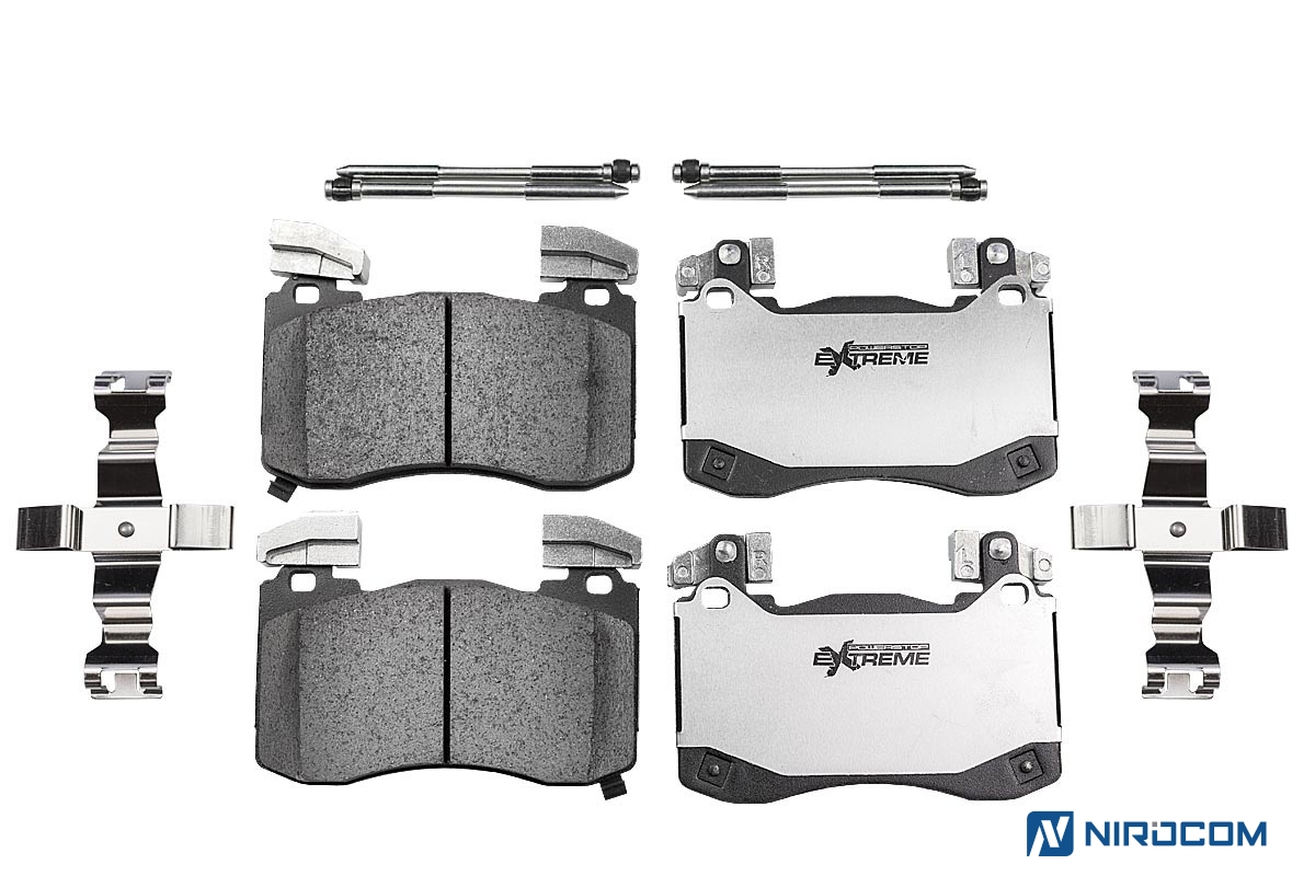 Передние керамические колодки Extreme Street Performance Z26 для Kia Stinger, Genesis G70