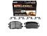 Передние керамические колодки Evolution PLUS Z17 для Infiniti QX60, Mitsubishi Outlander, Nissan Pathfinder, Qashqai, X-Trail