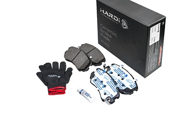 Передние керамические колодки Hardi Z17 Dual-Grip by Powerstop для Kia SPORTAGE FQ
