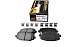 Задние керамические колодки Evolution PLUS Z17 для Chrysler Voyager, Dodge Caravan, Journey