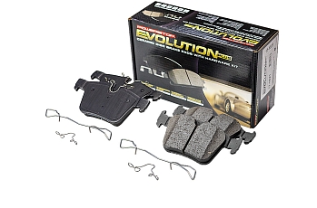 Задние керамические колодки Evolution PLUS Z17 для Jaguar E-Pace, F-Pace, XE, XF, Land Rover Discovery Sport, Range Rover Evoque, Velar, Volvo S60, S90, V60, V90, XC60, XC90