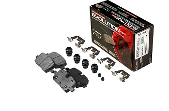 Задние керамические колодки Evolution Sport Z23 для GMC ACADIA TN#26