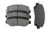 Передние керамические колодки Evolution Sport Z23 для Jeep Cherokee, Mazda CX-5