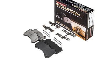 Передние керамические колодки Evolution PLUS Z17 для Cadillac CTS, Chevrolet Camaro, Dodge Challenger, Charger, Durango, Jeep Grand Cherokee, Nissan GT-R