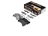 Передние керамические колодки Evolution PLUS Z17 для Cadillac CTS, Chevrolet Camaro, Dodge Challenger, Charger, Durango, Jeep Grand Cherokee, Nissan GT-R