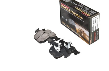 Передние керамические колодки Evolution PLUS Z17 для BMW 520D E39 (2)