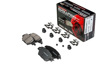 Задние керамические колодки Evolution Sport Z23 для Mazda CX-9 ALTV04 TC4W JM7 LHD