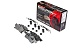 Передние керамические колодки Evolution Sport Z23 для Jeep Grand Cherokee IV (WK, WK2), Mercedes-Benz GL-Класс (X166), GLE (W166), GLE Coupe (C292), GLS (X166), M-Класс (W166)