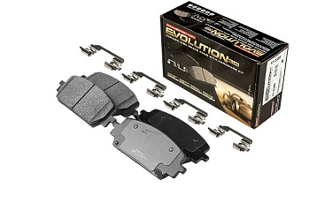 Передние керамические колодки Evolution PLUS Z17 для Kia SORENTO (USA) PHY20