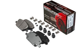 Передние керамические колодки Evolution Sport Z23 для GMC TERRAIN TP#26