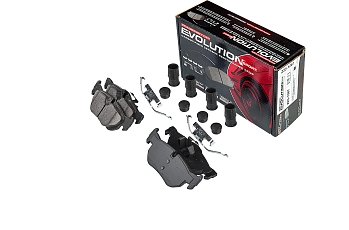 Задние керамические колодки Evolution Sport Z23 для BMW 1 (E81/E82/E87/E88), 3 (E90/91/92/93), X1 (E84), Z4 (E89)