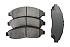 Передние керамические колодки Evolution Sport Z23 для Acura MDX, ZDX, Cadillac XT5, XT6, Chevrolet Blazer, Honda Legend, Pilot